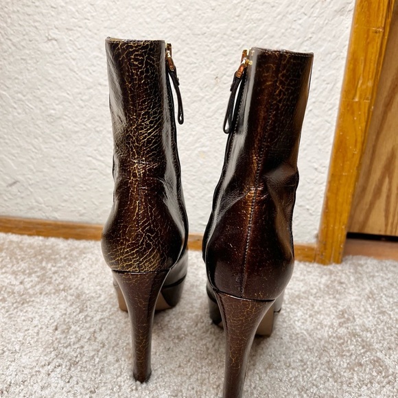 Sergio Rossi Women Heels Boots Size 5.5 - Picture 7 of 9